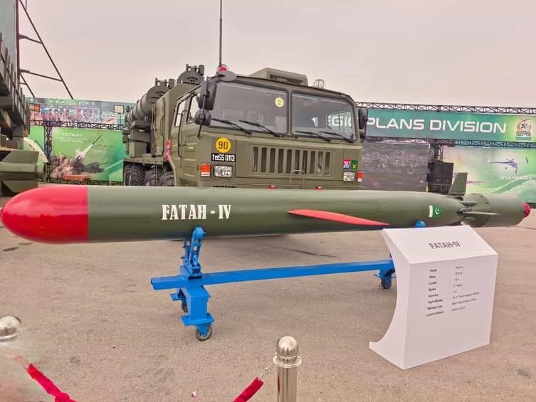 Fatah IV Pakistani Medium Range Cruise Missile (A)